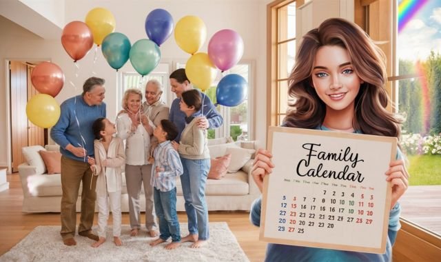 Stay on Track: The Essential Family Calendar for the Whole Year